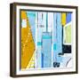 My dear neighborhood II-Hyunah Kim-Framed Art Print