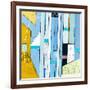 My dear neighborhood III-Hyunah Kim-Framed Art Print