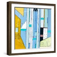 My dear neighborhood III-Hyunah Kim-Framed Art Print