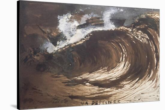 My Destiny, 1857-Victor Hugo-Stretched Canvas