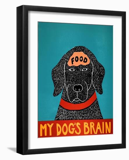 My Dogs Brain Ii Food-Stephen Huneck-Framed Giclee Print