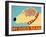 My Dogs Brain Yellow-Stephen Huneck-Framed Giclee Print