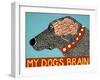 My Dogs Brain-Stephen Huneck-Framed Giclee Print