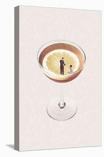 My drink needs a drink-Maarten Leon-Stretched Canvas