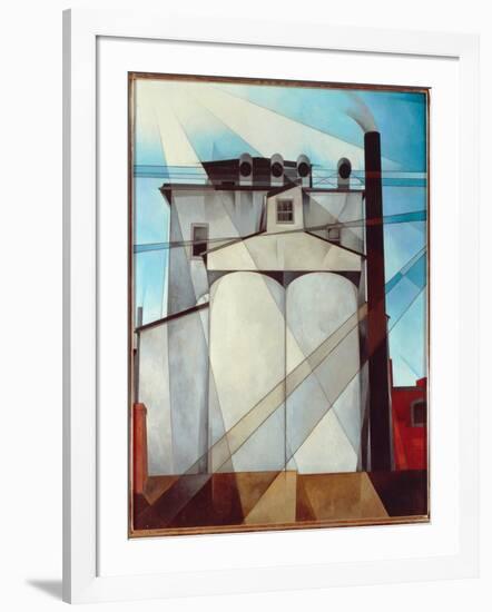 My Egypt, 1927 (Oil on Paper)-Charles Demuth-Framed Giclee Print