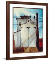 My Egypt, 1927 (Oil on Paper)-Charles Demuth-Framed Giclee Print