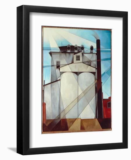 My Egypt, 1927 (Oil on Paper)-Charles Demuth-Framed Giclee Print