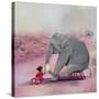 My Elephant Friend-Nancy Tillman-Stretched Canvas