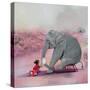 My Elephant Friend-Nancy Tillman-Stretched Canvas