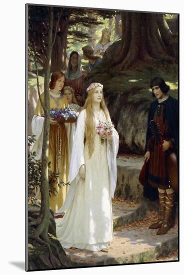 My Fair Lady, 1914-Edmund Blair Leighton-Mounted Giclee Print