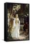 My Fair Lady, 1914-Edmund Blair Leighton-Framed Stretched Canvas