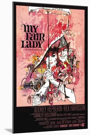 My Fair Lady, 1964-null-Mounted Giclee Print
