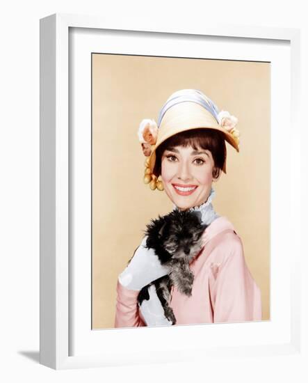 My Fair Lady, Audrey Hepburn, 1964-null-Framed Photo