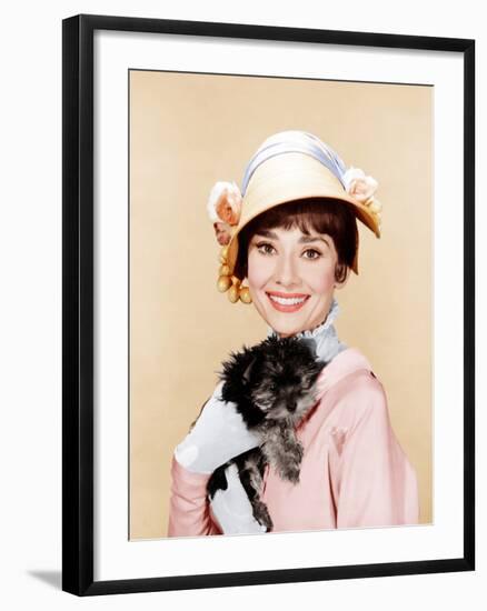 My Fair Lady, Audrey Hepburn, 1964-null-Framed Photo