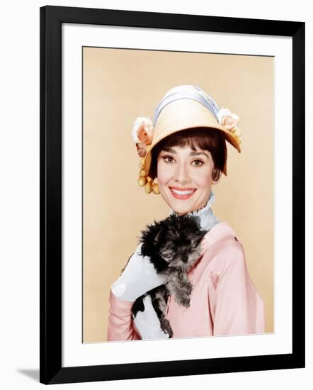 My Fair Lady, Audrey Hepburn, 1964-null-Framed Photo