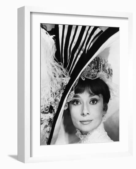 My Fair Lady, Audrey Hepburn, 1964-null-Framed Photo