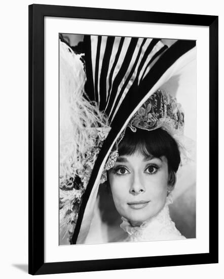 My Fair Lady, Audrey Hepburn, 1964-null-Framed Photo