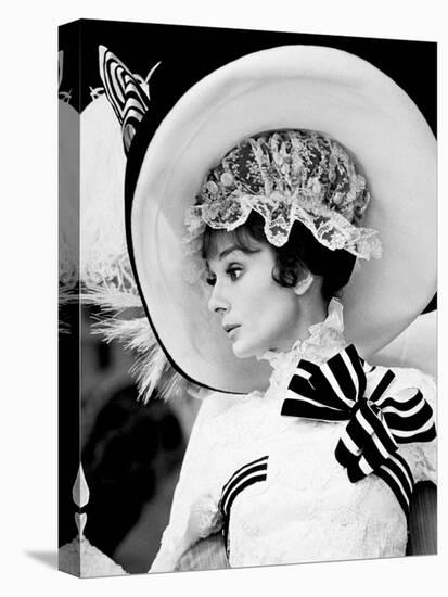 My Fair Lady, Audrey Hepburn 1964-null-Stretched Canvas