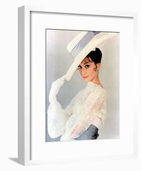 My Fair Lady, Audrey Hepburn 1964-null-Framed Photo