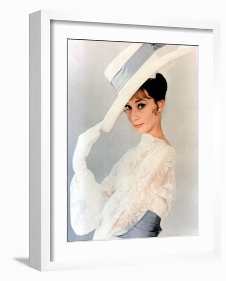 My Fair Lady, Audrey Hepburn 1964-null-Framed Photo