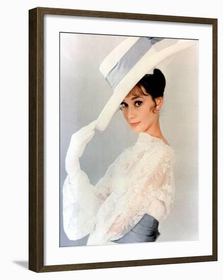 My Fair Lady, Audrey Hepburn 1964-null-Framed Photo