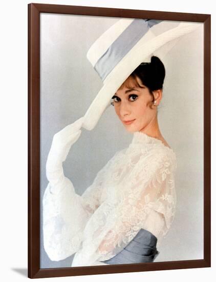 My Fair Lady, Audrey Hepburn 1964-null-Framed Photo