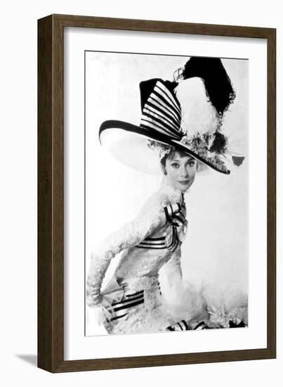 My Fair Lady, Audrey Hepburn, 1964-null-Framed Photo