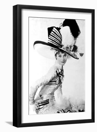 My Fair Lady, Audrey Hepburn, 1964-null-Framed Photo