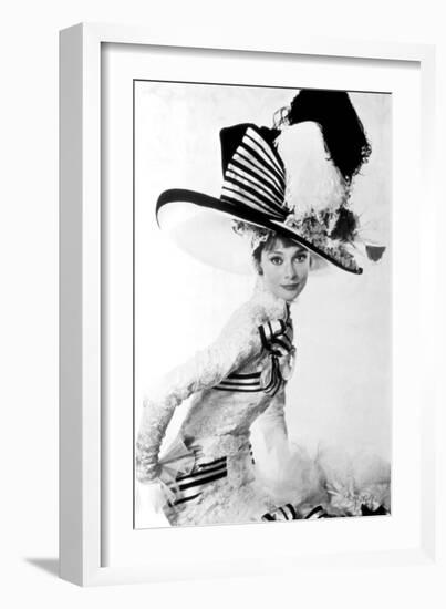 My Fair Lady, Audrey Hepburn, 1964-null-Framed Photo