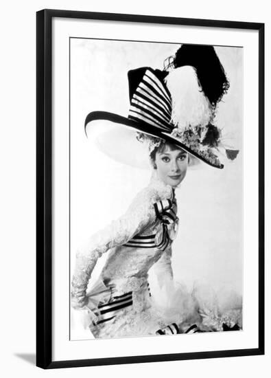 My Fair Lady, Audrey Hepburn, 1964-null-Framed Photo