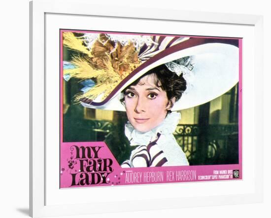 My Fair Lady, Audrey Hepburn, 1964-null-Framed Photo