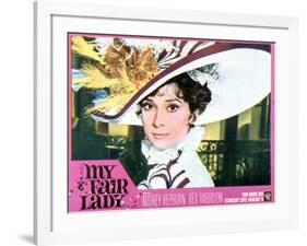 My Fair Lady, Audrey Hepburn, 1964-null-Framed Photo