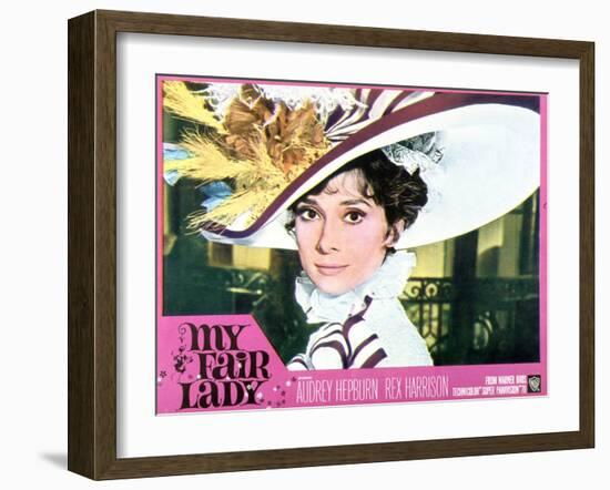 My Fair Lady, Audrey Hepburn, 1964-null-Framed Photo