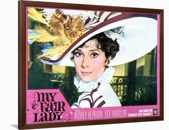 My Fair Lady, Audrey Hepburn, 1964-null-Framed Photo