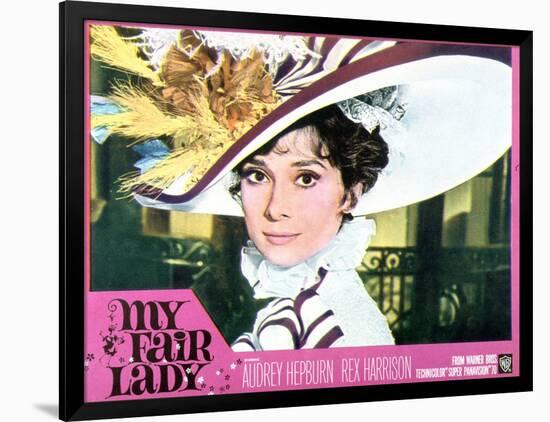 My Fair Lady, Audrey Hepburn, 1964-null-Framed Photo