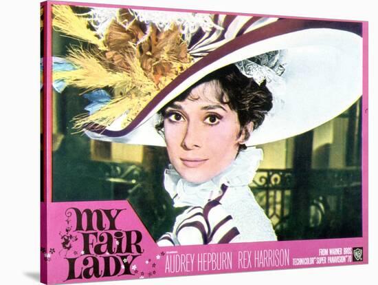 My Fair Lady, Audrey Hepburn, 1964-null-Stretched Canvas