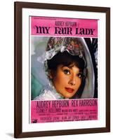 My Fair Lady, Audrey Hepburn, 1964-null-Framed Art Print