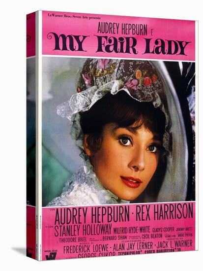 My Fair Lady, Audrey Hepburn, 1964-null-Stretched Canvas