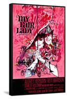 My Fair Lady, Belgian Movie Poster, 1964-null-Framed Stretched Canvas