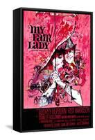My Fair Lady, Belgian Movie Poster, 1964-null-Framed Stretched Canvas