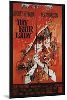 My Fair Lady, French Movie Poster, 1964-null-Mounted Art Print