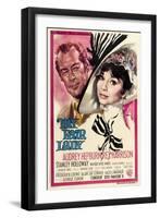 My Fair Lady, Italian Movie Poster, 1964-null-Framed Art Print