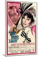 My Fair Lady, Italian Movie Poster, 1964-null-Mounted Art Print