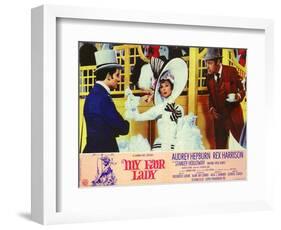 My Fair Lady, Italian Movie Poster, 1964-null-Framed Art Print