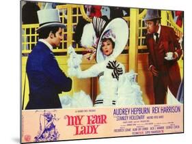 My Fair Lady, Italian Movie Poster, 1964-null-Mounted Art Print