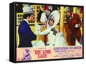 My Fair Lady, Italian Movie Poster, 1964-null-Framed Stretched Canvas