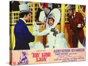 My Fair Lady, Italian Movie Poster, 1964-null-Stretched Canvas