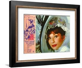 My Fair Lady, Italian Movie Poster, 1964-null-Framed Art Print