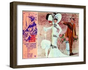 My Fair Lady, Italian Movie Poster, 1964-null-Framed Art Print