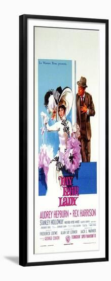 My Fair Lady, Italian Movie Poster, 1964-null-Framed Art Print